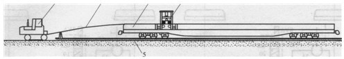 鋪軌機(jī)的結(jié)構(gòu)示意圖